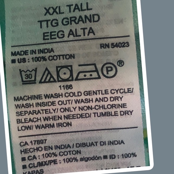 **Never Worn**Old Navy Merry & Bright Holiday Flannel Pajama Pant- XXL Tall - Picture 4 of 4